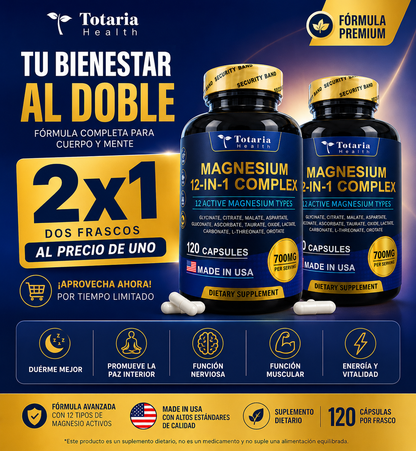MAGNESIUM 12 en 1 - PROMOCIÓN 2X1